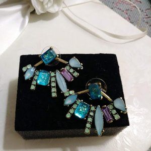 2/$20~Convertible Front Back Earrings